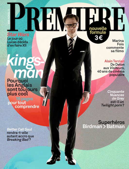 PREMIERE (FR) magazine side cover Issue 456 February 2015