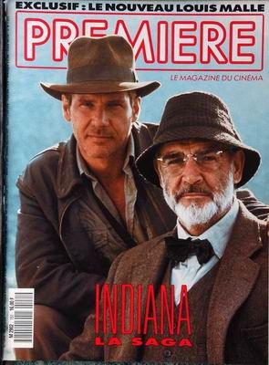 PREMIERE (FR) magazine side cover Issue 151 October 1989
