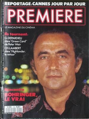 PREMIERE (FR) magazine side cover Issue 159 June 1990