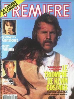 PREMIERE (FR) magazine side cover Issue 168 March 1991
