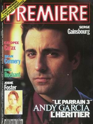 PREMIERE (FR) magazine side cover Issue 169 April 1991