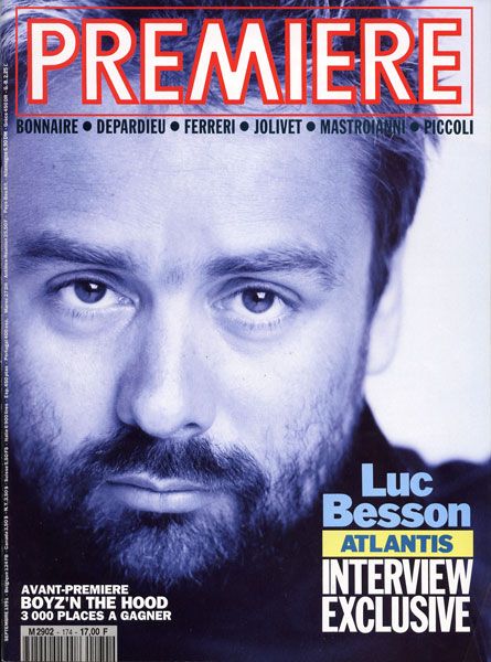 PREMIERE (FR) magazine side cover Issue 174 September 1991
