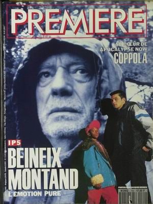PREMIERE (FR) magazine side cover Issue 184 July 1992