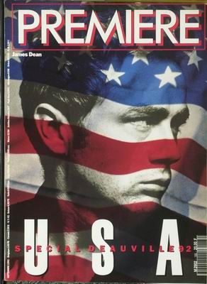 PREMIERE (FR) magazine side cover Issue 186 September 1992