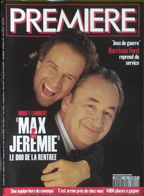 PREMIERE (FR) magazine side cover Issue 188 November 1992