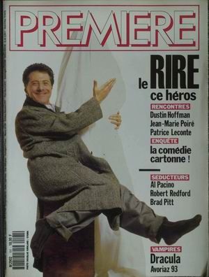 PREMIERE (FR) magazine side cover Issue 191 February 1993