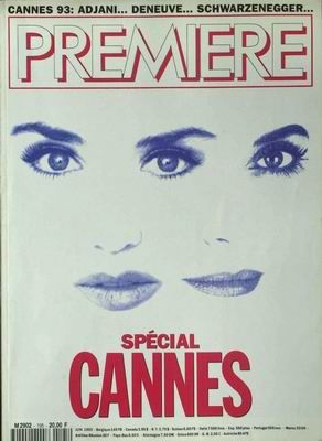 PREMIERE (FR) magazine side cover Issue 195 June 1993