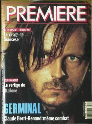 PREMIERE (FR) magazine side cover Issue 199 October 1993