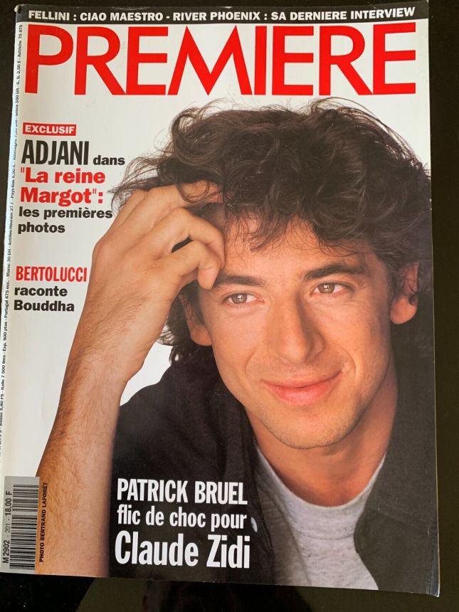 PREMIERE (FR) magazine side cover Issue 201 December 1993