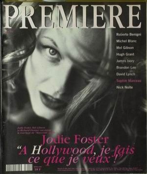 PREMIERE (FR) magazine side cover Issue 209 August 1994