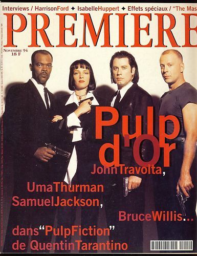 PREMIERE (FR) magazine side cover Issue 212 November 1994