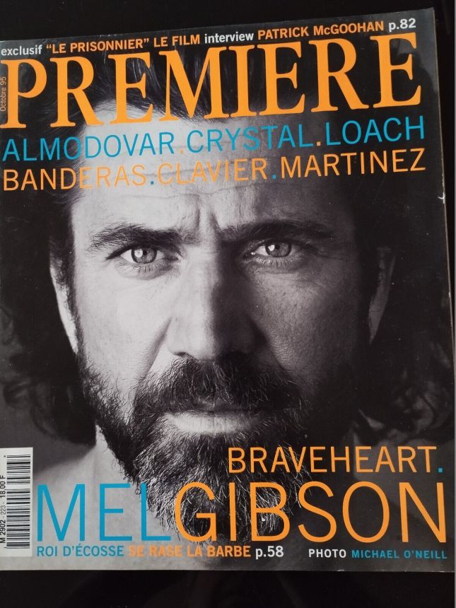 PREMIERE (FR) magazine side cover Issue 223 October 1995