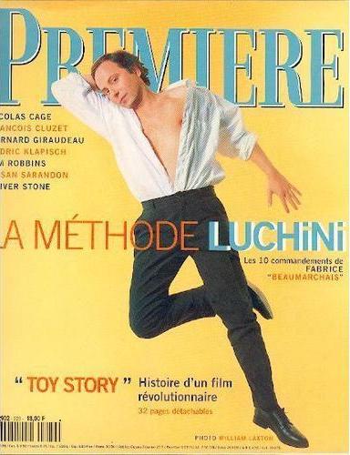 PREMIERE (FR) magazine side cover Issue 229 April 1996