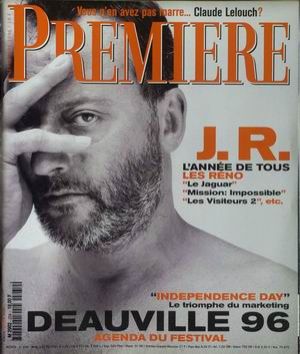 PREMIERE (FR) magazine side cover Issue 234 September 1996