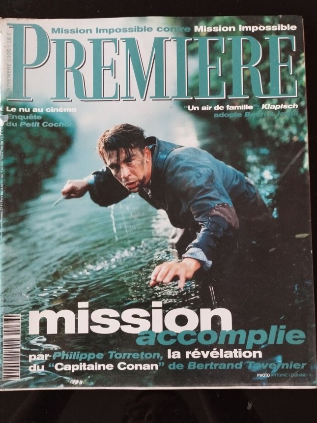 PREMIERE (FR) magazine side cover Issue 236 November 1996