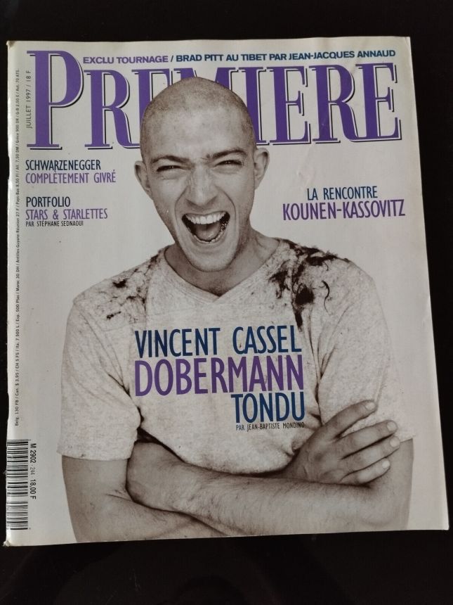 PREMIERE (FR) magazine side cover Issue 244 July 1997