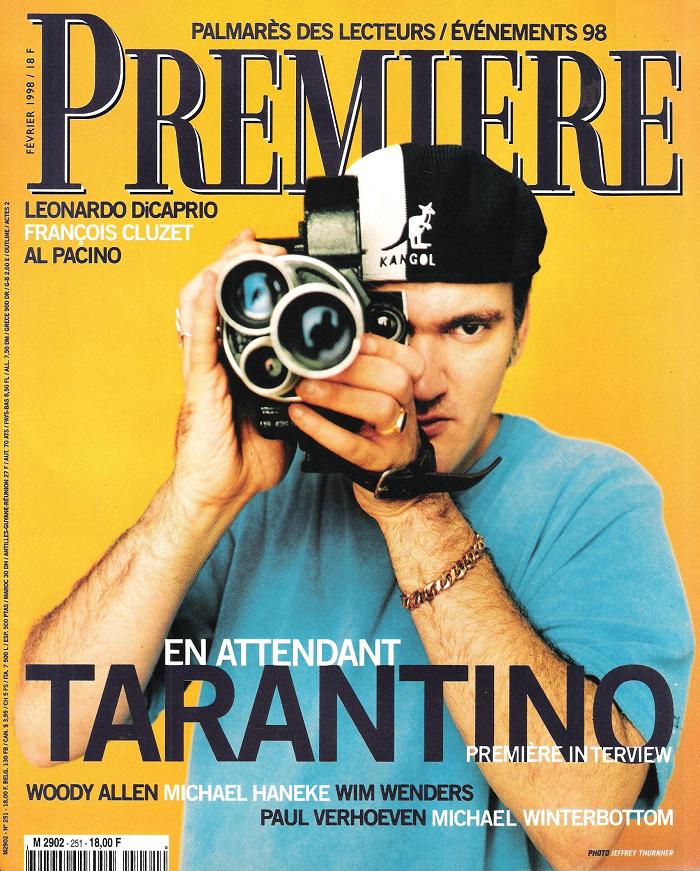PREMIERE (FR) magazine side cover Issue 251 February 1998