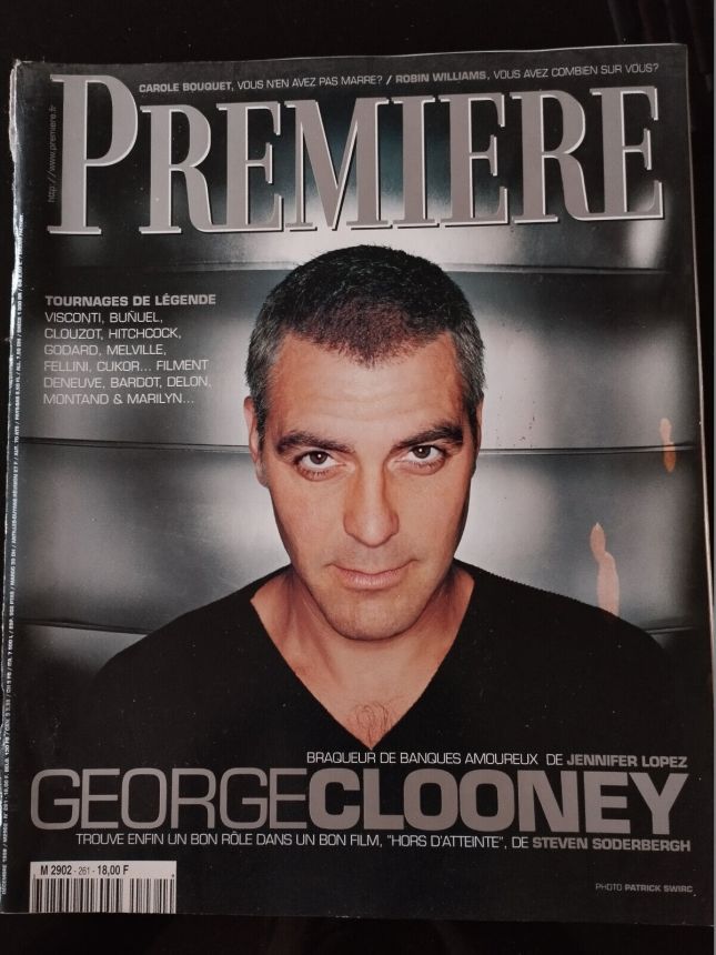 PREMIERE (FR) magazine side cover Issue 261 December 1998