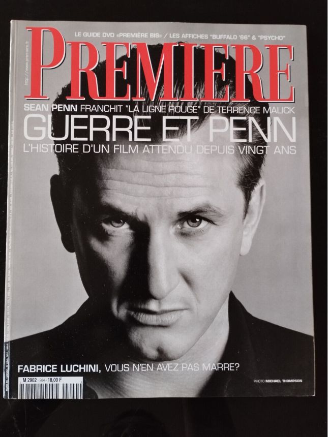 PREMIERE (FR) magazine side cover Issue 264 March 1999