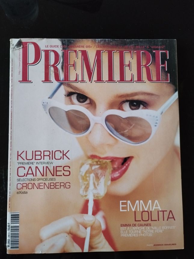 PREMIERE (FR) magazine side cover Issue 266 May 1999