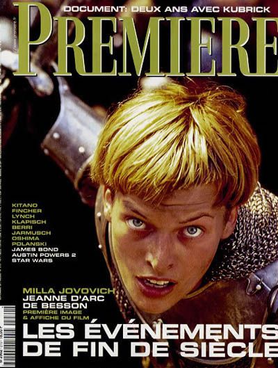 PREMIERE (FR) magazine side cover Issue 270 September 1999