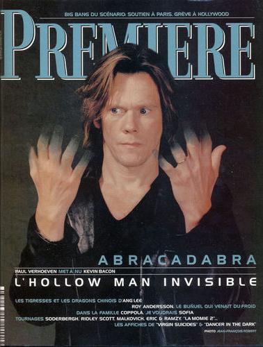 PREMIERE (FR) magazine side cover Issue 283 October 2000