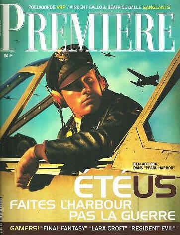 PREMIERE (FR) magazine side cover Issue 292 July 2001