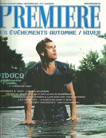 PREMIERE (FR) magazine side cover Issue 294 September 2001