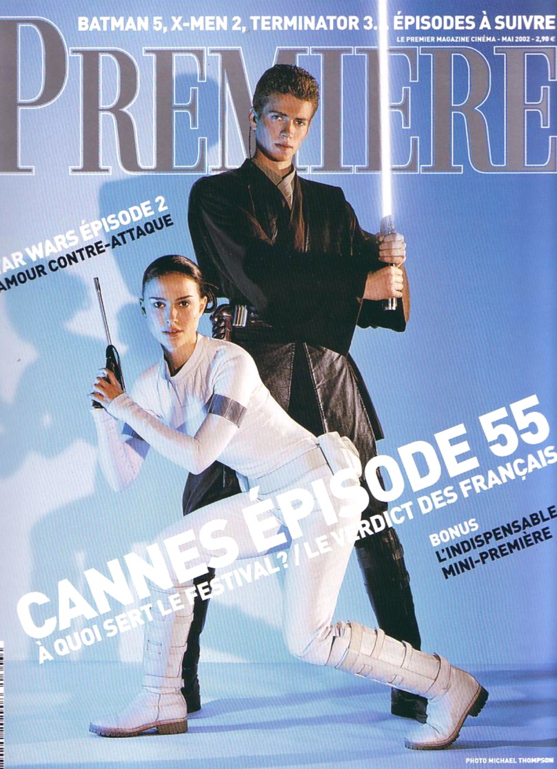 PREMIERE (FR) magazine side cover Issue 303 May 2002