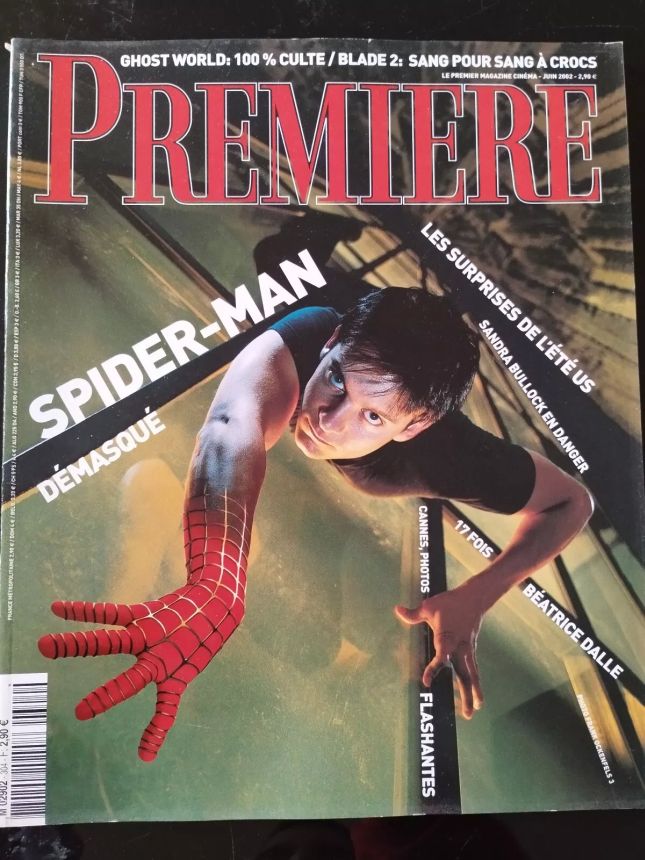 PREMIERE (FR) magazine side cover Issue 304 June 2002