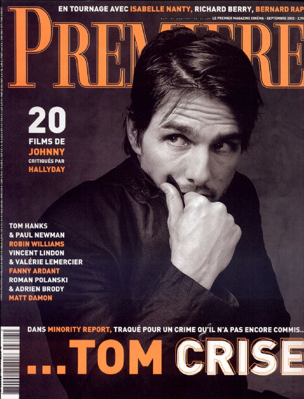 PREMIERE (FR) magazine side cover Issue 307 September 2002