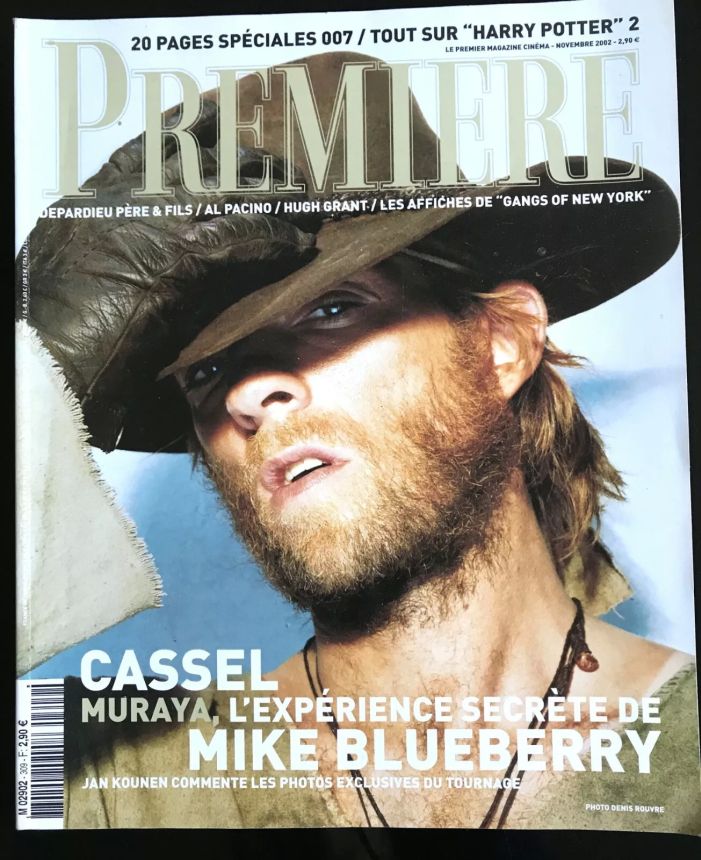 PREMIERE (FR) magazine side cover Issue 309 November 2002