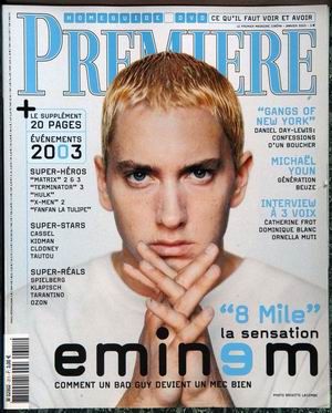 PREMIERE (FR) magazine side cover Issue 311 January 2003