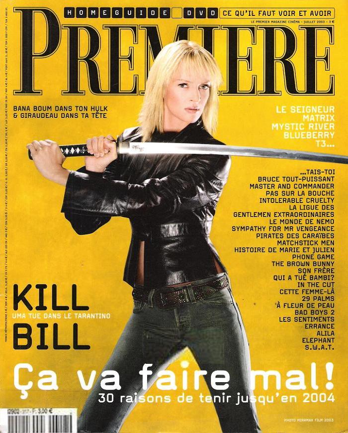 PREMIERE (FR) magazine side cover Issue 317 July 2003