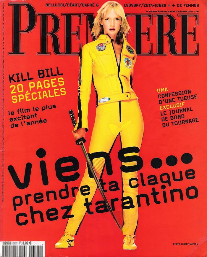 PREMIERE (FR) magazine side cover Issue 321 November 2003
