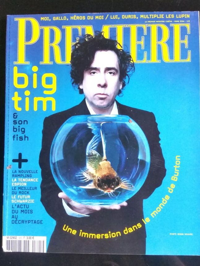PREMIERE (FR) magazine side cover Issue 325 March 2004