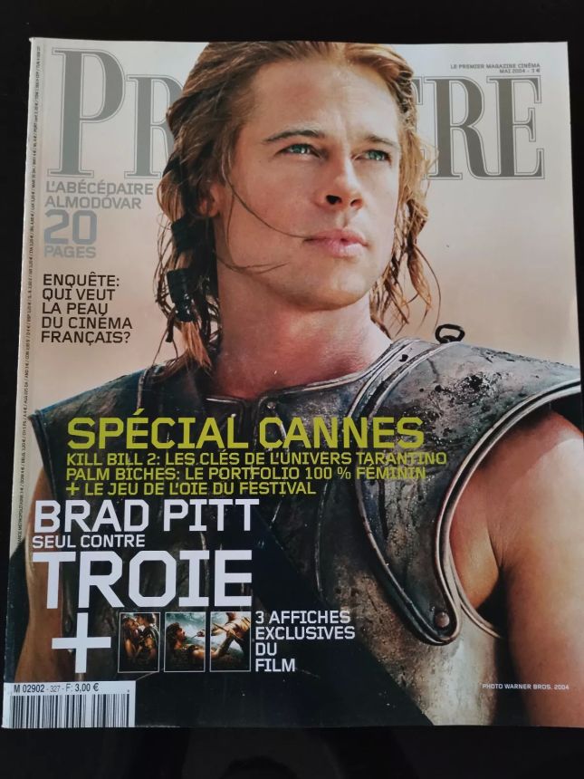 PREMIERE (FR) magazine side cover Issue 327 May 2004