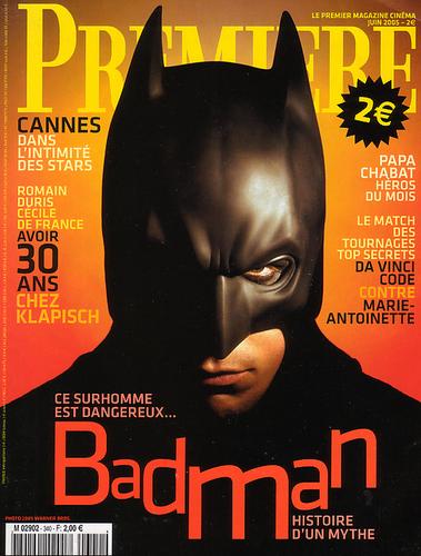 PREMIERE (FR) magazine side cover Issue 340 June 2005
