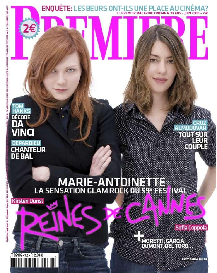 PREMIERE (FR) magazine side cover Issue 352 June 2006