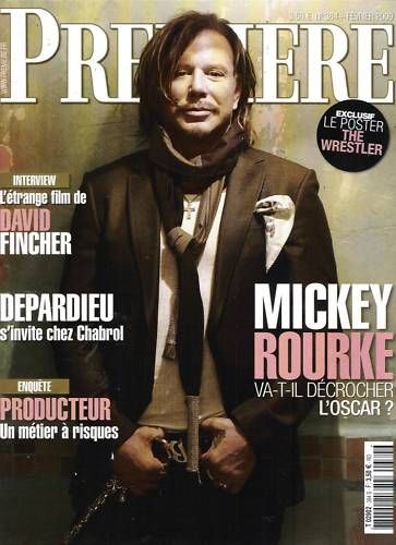 PREMIERE (FR) magazine side cover Issue 384 February 2009