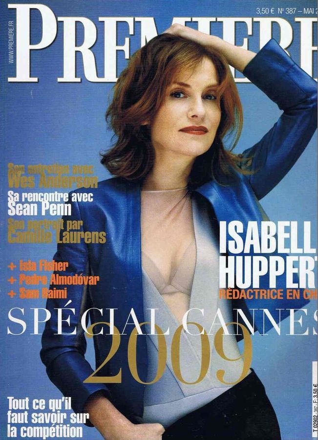 PREMIERE (FR) magazine side cover Issue 387 May 2009