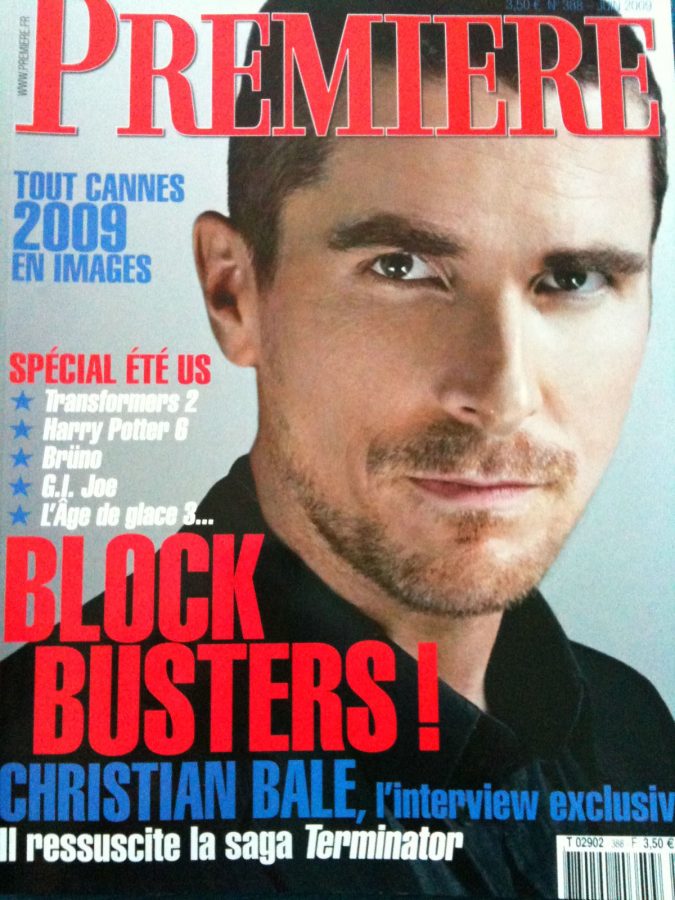 PREMIERE (FR) magazine side cover Issue 388 June 2009