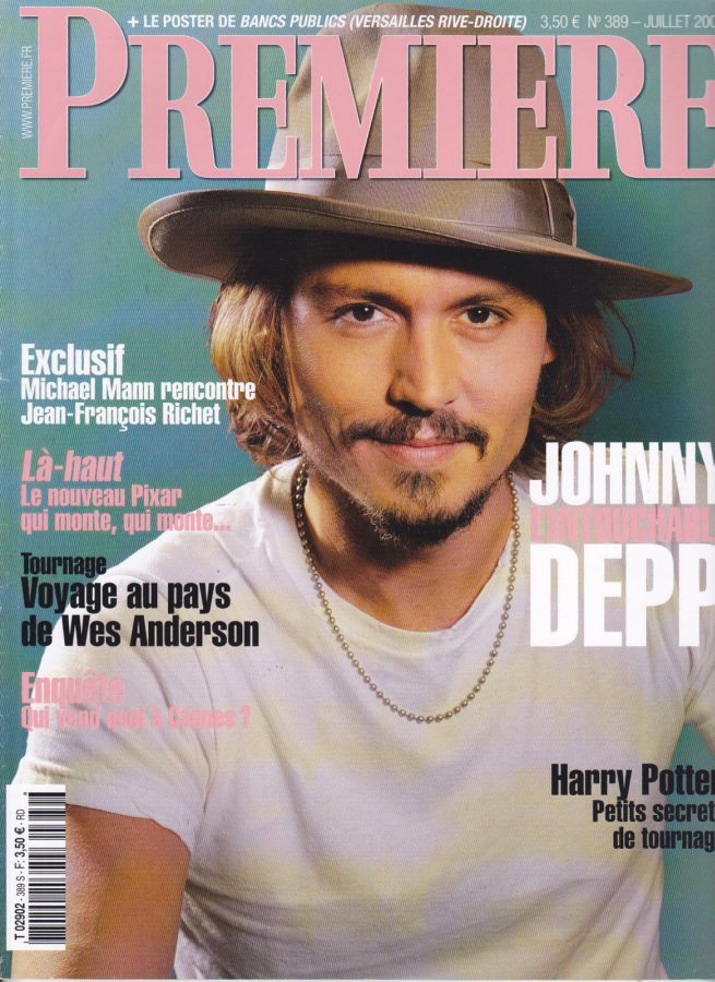 PREMIERE (FR) magazine side cover Issue 389 July 2009