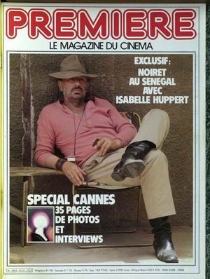 PREMIERE (FR) magazine side cover Issue 51 June 1981