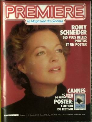 PREMIERE (FR) magazine side cover Issue 63 June 1982