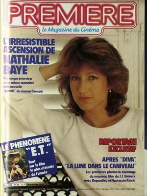 PREMIERE (FR) magazine side cover Issue 68 November 1982