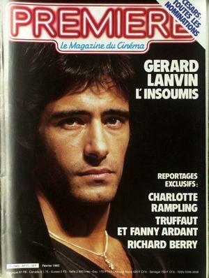 PREMIERE (FR) magazine side cover Issue 71 February 1983