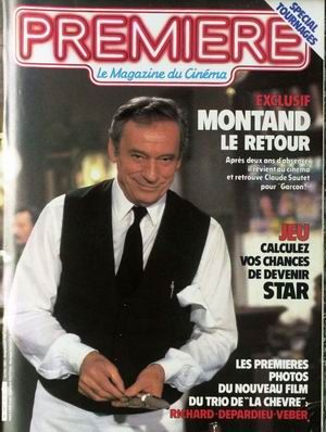 PREMIERE (FR) magazine side cover Issue 76 July 1983
