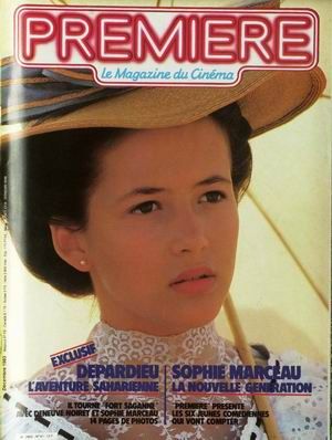 PREMIERE (FR) magazine side cover Issue 81 December 1983