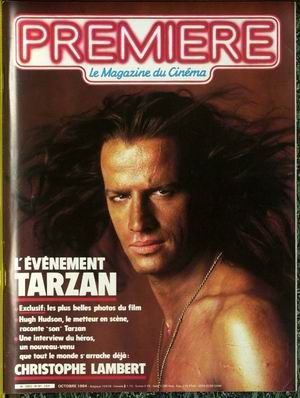PREMIERE (FR) magazine side cover Issue 91 October 1984